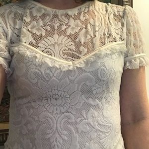 Bebe lace top